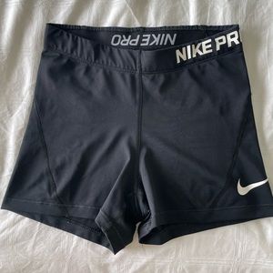 Nike Pro Dry Fit 3” Spandex Shorts